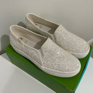 Keds/Kate Spade Triple Decker Glitter Sneaker